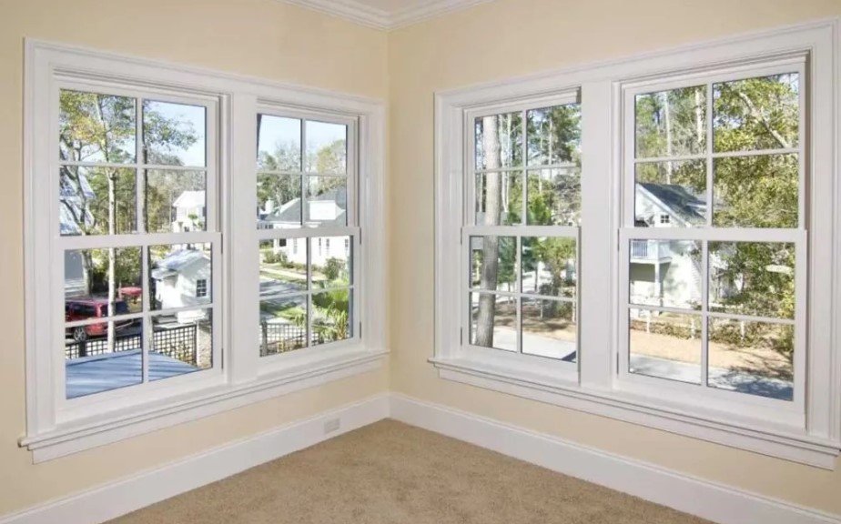 double-hung windows